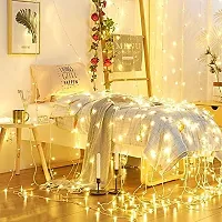 12 Meter 40 Led Waterproof, Copper Wire LED Decorative String Fairy Rice Lights for Indoor and Outdoor Decoration Lights (Warm White, Pack of 1)-thumb2