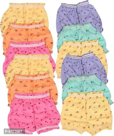 CASTLEY Kids Baby Boys  Baby Girls Cotton Bay Bloomer/ shorty/ panty (Pack of 12)-thumb0