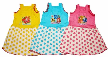Multicolor Cotton Dress Pack of 6-thumb1