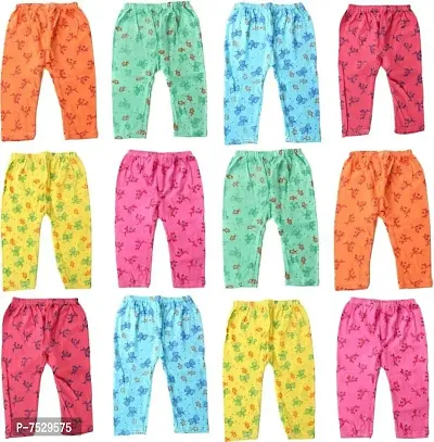 Cotton Baby Pajama Pants/Track Pants, Daily use Lower Pant for Kids boy and Girls Unisex (Pack of 12)