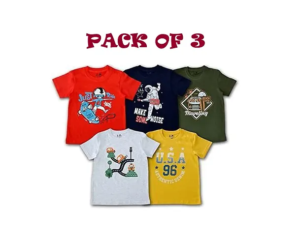 Pack of 3 Multicolored Tees