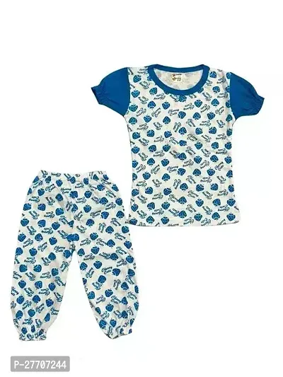 Casual Dress T-shirt with matching  pajamas For Kids  Pack Of 3-thumb2