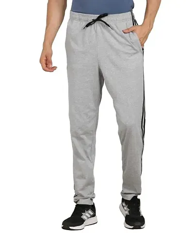 Comfortable Polycotton Regular Track Pants for Men