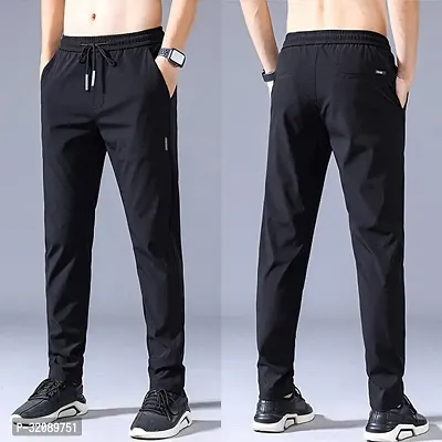 Dryfit Soft Cotton Lycra Stretchable Trackpants-thumb3