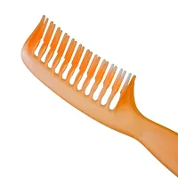 FYNX Grooming Handle Combs For All Purpose Hair Combs for Men and Women, Set of 3pcs Pack of -1 (Multicolor) (Color may vary, As per stock)-thumb1