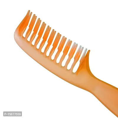 FYNX Grooming Handle Combs For All Purpose Hair Combs for Men and Women, Set of 3pcs Pack of -1 (Multicolor) (Color may vary, As per stock)-thumb2