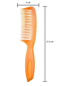 FYNX Grooming Handle Combs For All Purpose Hair Combs for Men and Women, Set of 3pcs Pack of -1 (Multicolor) (Color may vary, As per stock)-thumb4