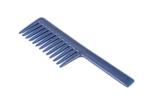 FYNX Shampoo Comb With Wide Teeth Shower Comb For Curly Wavy Messy Hair Unisex Detangling Comb for Men and Women. Pack of 1-BLUE (Color may vary, As per stock)-thumb4