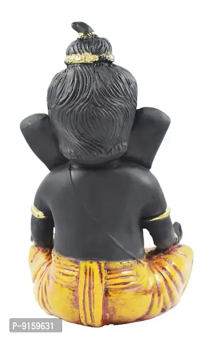 RealCraft; INSPIRING LIFES Meditating Ganesha | Ganesh Idol for Home Decor-thumb4