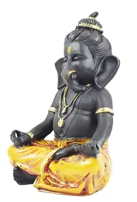 RealCraft; INSPIRING LIFES Meditating Ganesha | Ganesh Idol for Home Decor-thumb1
