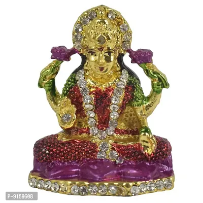 RealCraft; INSPIRING LIFES Lakshmi Devi Idol Statue for Home Puja Goddess Laxmi Idols Showpiece-thumb0