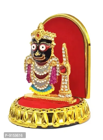 RealCraft; INSPIRING LIFES Lord Jagannath Idol for Car Dashboard and Home Decor-thumb2