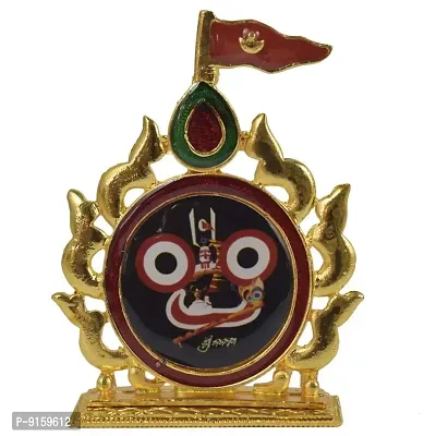 RealCraft; INSPIRING LIFES Lord Jagannath Idol face for Car Dashboard / Office Desk / Home Temple-thumb0