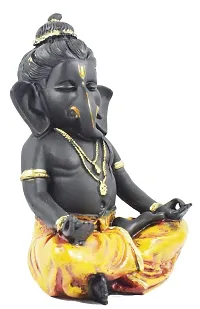 RealCraft; INSPIRING LIFES Meditating Ganesha | Ganesh Idol for Home Decor-thumb2