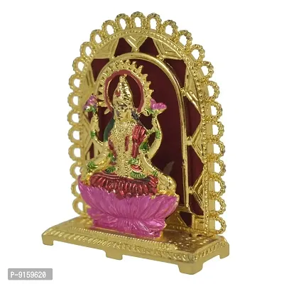 RealCraft; INSPIRING LIFES Lakshmi Idol for Home puja - Laxmi Gift Item Showpiece-thumb2