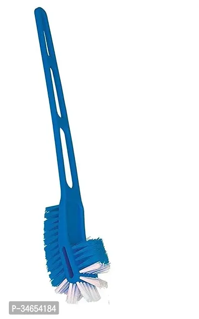 Long Handle Bristles Plastic Toilet Cleaning Bathroom Brush With Holder