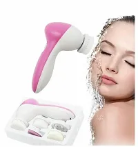 Facial Scrub Cleanser Massager Kit For Beauty Care Brush Deep Clean Blackhead Remover-thumb1