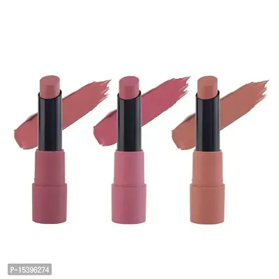 Peach  nude lipstick set of 3