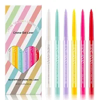 Colourfull creme kajal  eyeliner set of 6-thumb3