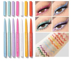 Colourfull creme kajal  eyeliner set of 6-thumb1