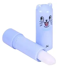 New Cute Cartoon Lip Balm Helps in Moisturizing and Hydrating Lips pack of two (Blue,DarkBlue)-thumb1