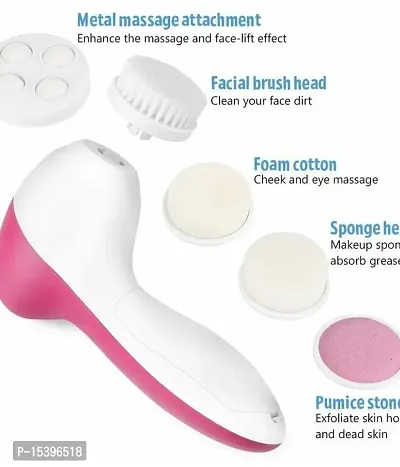 Facial Scrub Cleanser Massager Kit For Beauty Care Brush Deep Clean Blackhead Remover-thumb4