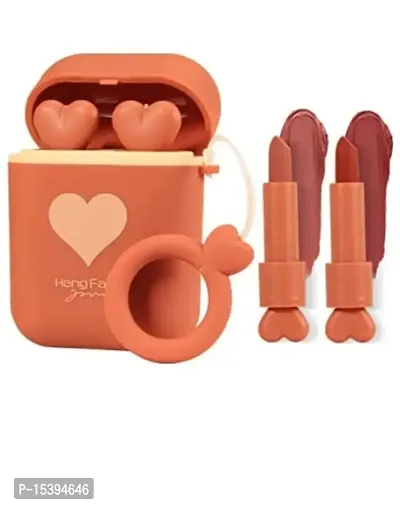 cute lipstick set of 2(orange)-thumb2