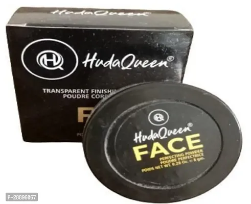HudaQueen Transparent Finishing Face Powder Poudre Correctrice 8g (Pack of 1)