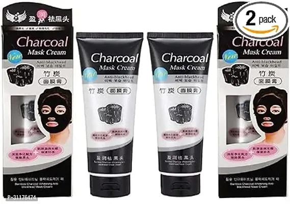 Charcoal Mask Peel Off Oil Control Face Masks (Pack of 2-260 g)