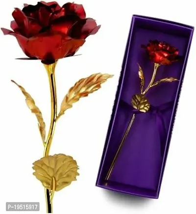 Bells Gifts Red Rose With Gift Box and Beautiful Carry Bag. Special Red Rose Flower for Someone Special and Loved one-thumb4