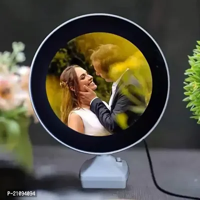 Bells Gifts Magic Mirror Cum Photo Frame with LED Lights for Home Decor