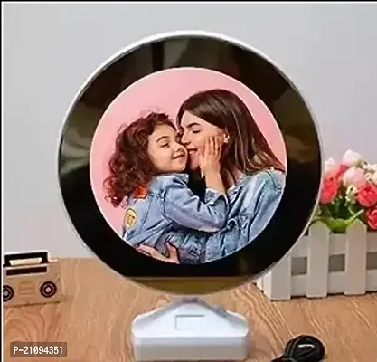 Bells Gifts Magic Mirror Cum Photo Frame with LED Lights for Home Decor