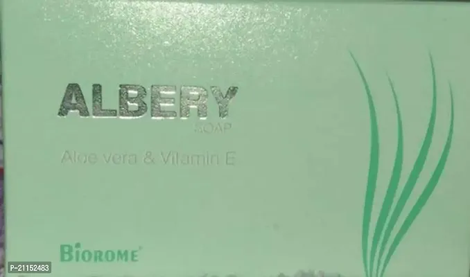 ALBERY Soap With Aloe Vera  Vitamin E (PACK OF 3)-thumb0