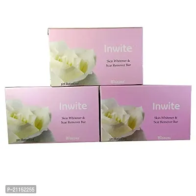 INWITE SKIN WHITNER  SCAR REMOVER SOAP WITH PH BALANCED (PACK OF 3 )75GM-thumb0