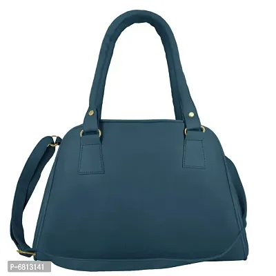 Women Blue Shoulder Bag-thumb2