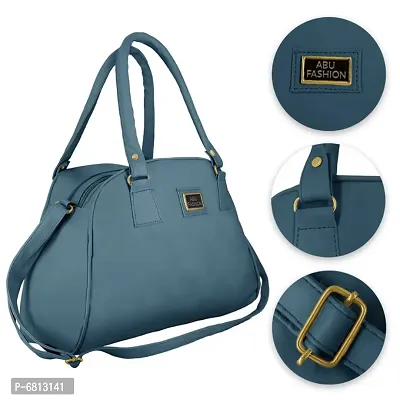 Women Blue Shoulder Bag-thumb3