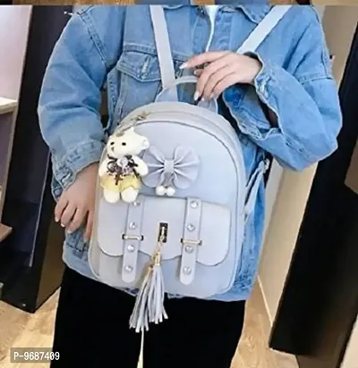 EVOLIC Small 15 L Backpack Stylish Cute Mini 3PCS Combo Set Backpack For Girls-thumb3