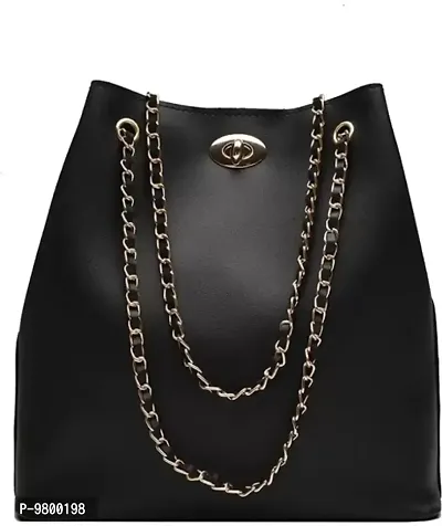 Evolic Women Black Shoulder Bag - Extra Spacious-thumb5