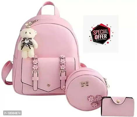 EVOLIC Small 20 L Backpack Stylish Cute Backpack For Girls-thumb0