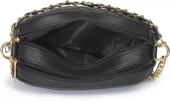 Black Women Sling Bag-thumb1