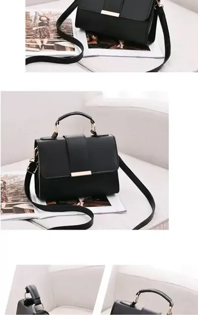 Classy Solid Sling Bags for Women