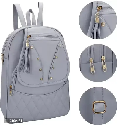 Classy Solid Backpacks for Women