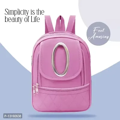 Classy Solid Backpacks for Women-thumb3