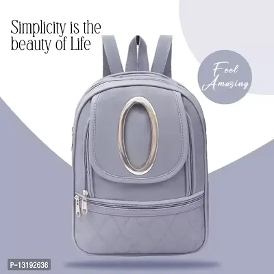 Classy Solid Backpacks for Women-thumb5