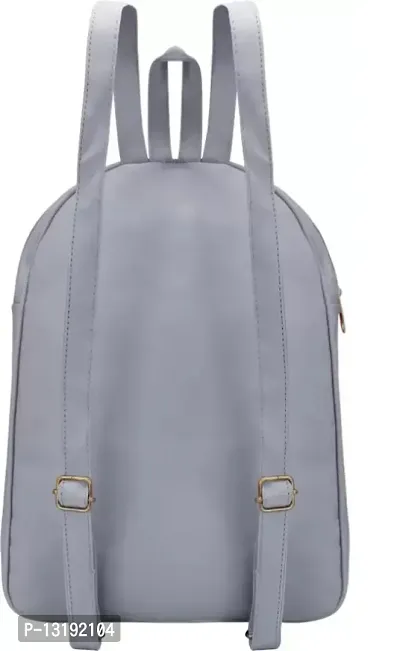 Classy Solid Backpacks for Women-thumb3