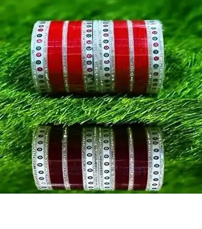 Trendy Chuda Bangle Set for Brides