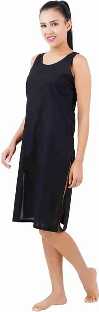 Womens Solid Long Slips/Camisoles/Sameej