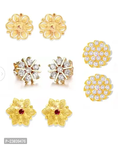 Elegant Alloy Combo Earrings For Women