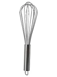 Stainless Steel 10-Inch Whisk/ Beater/Hand Mixer Stainless Steel Cage Whisk-thumb1