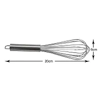 Stainless Steel 10-Inch Whisk/ Beater/Hand Mixer Stainless Steel Cage Whisk-thumb2